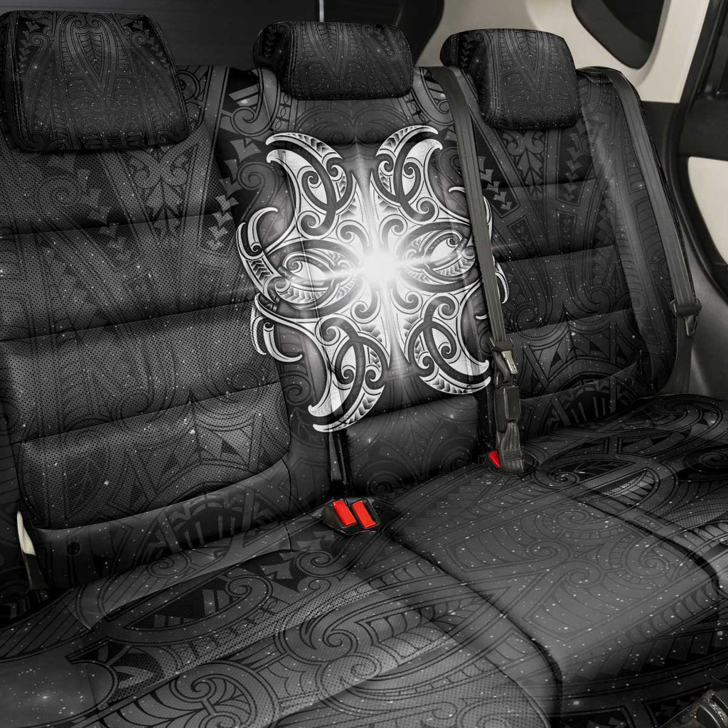 New Zealand Matariki Back Car Seat Cover Maori Moko Black Galaxy