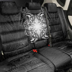 New Zealand Matariki Back Car Seat Cover Maori Moko Black Galaxy
