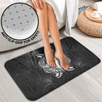 New Zealand Matariki Bathroom Set Maori Moko Black Galaxy