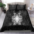New Zealand Matariki Bedding Set Maori Moko Black Galaxy