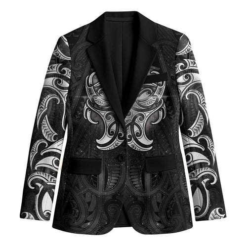 New Zealand Matariki Blazer Maori Moko Black Galaxy