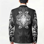 New Zealand Matariki Blazer Maori Moko Black Galaxy