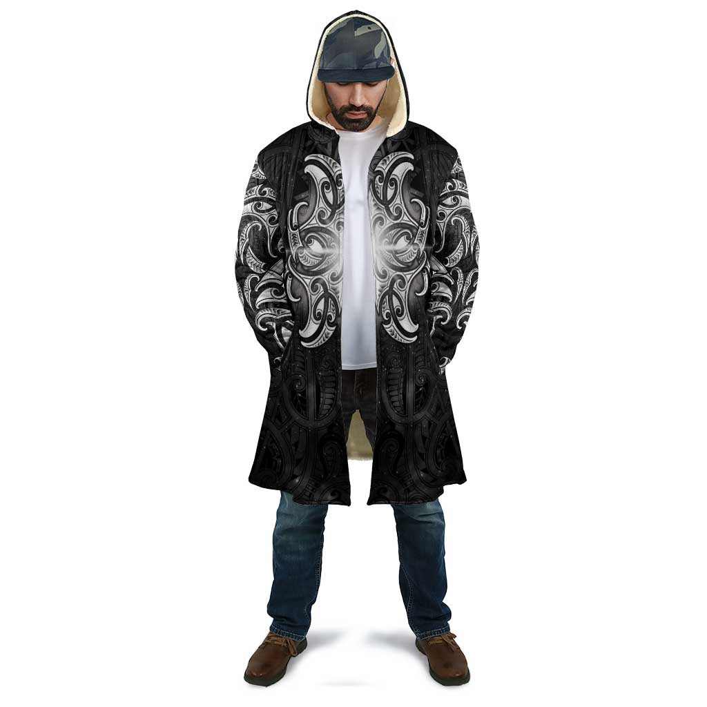 New Zealand Matariki Cloak Maori Moko Black Galaxy