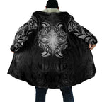 New Zealand Matariki Cloak Maori Moko Black Galaxy