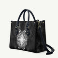 New Zealand Matariki Leather Bag Maori Moko Black Galaxy