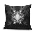 New Zealand Matariki Pillow Cover Maori Moko Black Galaxy