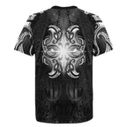 New Zealand Matariki Rugby Jersey Maori Moko Black Galaxy