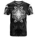 New Zealand Matariki T Shirt Maori Moko Black Galaxy