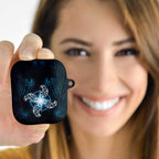 New Zealand Matariki Waita AirPods Case Maori Moko Dark Blue Galaxy