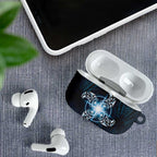 New Zealand Matariki Waita AirPods Case Maori Moko Dark Blue Galaxy