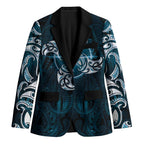 New Zealand Matariki Waita Blazer Maori Moko Dark Blue Galaxy