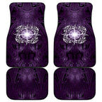 New Zealand Matariki Waipunarangi Car Mats Maori Moko Purple Galaxy
