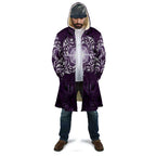 New Zealand Matariki Waipunarangi Cloak Maori Moko Purple Galaxy