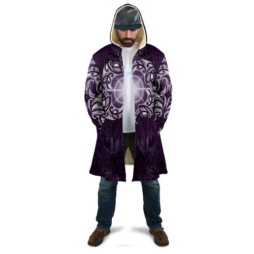 New Zealand Matariki Waipunarangi Cloak Maori Moko Purple Galaxy