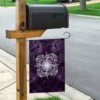 New Zealand Matariki Waipunarangi Garden Flag Maori Moko Purple Galaxy
