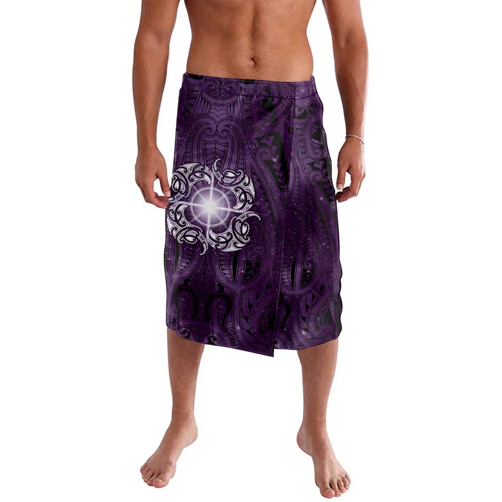 New Zealand Matariki Waipunarangi Lavalava Maori Moko Purple Galaxy