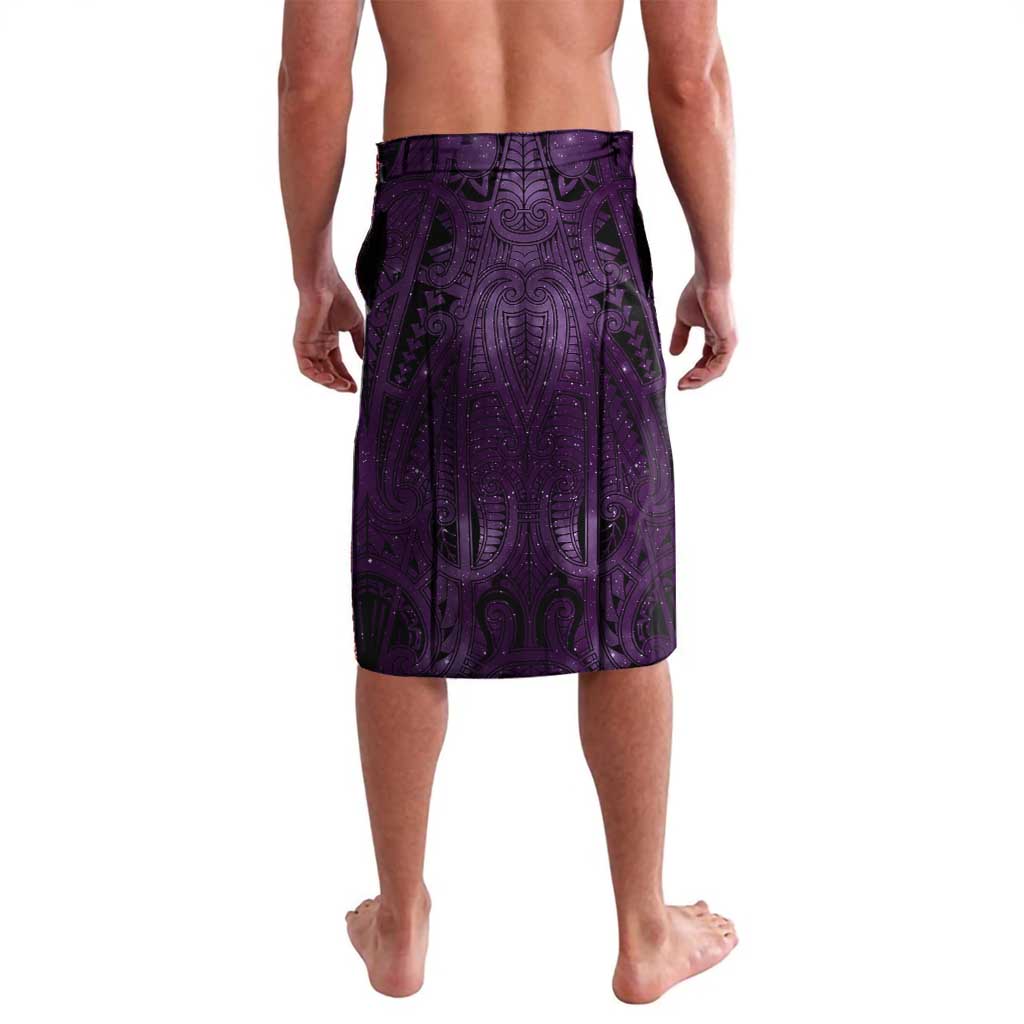 New Zealand Matariki Waipunarangi Lavalava Maori Moko Purple Galaxy