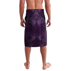 New Zealand Matariki Waipunarangi Lavalava Maori Moko Purple Galaxy