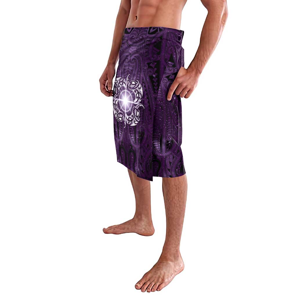 New Zealand Matariki Waipunarangi Lavalava Maori Moko Purple Galaxy