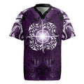 New Zealand Matariki Waipunarangi Rugby Jersey Maori Moko Purple Galaxy