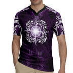 New Zealand Matariki Waipunarangi Rugby Jersey Maori Moko Purple Galaxy