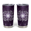 New Zealand Matariki Waipunarangi Tumbler Cup Maori Moko Purple Galaxy
