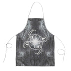 New Zealand Matariki Ururangi Apron Maori Moko Grey Galaxy