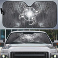 New Zealand Matariki Ururangi Auto Sun Shade Maori Moko Grey Galaxy