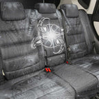 New Zealand Matariki Ururangi Back Car Seat Cover Maori Moko Grey Galaxy