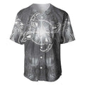 New Zealand Matariki Ururangi Baseball Jersey Maori Moko Grey Galaxy