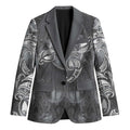 New Zealand Matariki Ururangi Blazer Maori Moko Grey Galaxy