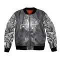 New Zealand Matariki Ururangi Bomber Jacket Maori Moko Grey Galaxy