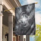 New Zealand Matariki Ururangi Garden Flag Maori Moko Grey Galaxy
