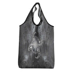 New Zealand Matariki Ururangi Grocery Bag Maori Moko Grey Galaxy