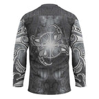 New Zealand Matariki Ururangi Hockey Jersey Maori Moko Grey Galaxy