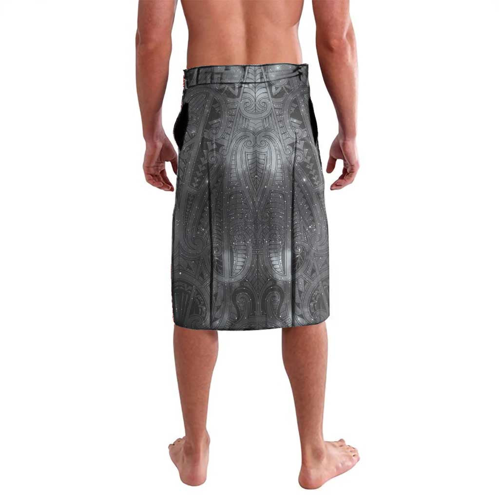 New Zealand Matariki Ururangi Lavalava Maori Moko Grey Galaxy