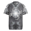 New Zealand Matariki Ururangi Rugby Jersey Maori Moko Grey Galaxy
