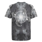 New Zealand Matariki Ururangi Rugby Jersey Maori Moko Grey Galaxy