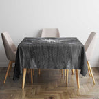 New Zealand Matariki Ururangi Tablecloth Maori Moko Grey Galaxy