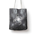 New Zealand Matariki Ururangi Tote Bag Maori Moko Grey Galaxy