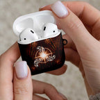 New Zealand Matariki Tupuanuku AirPods Case Maori Moko Brown Galaxy