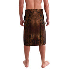 New Zealand Matariki Tupuanuku Lavalava Maori Moko Brown Galaxy