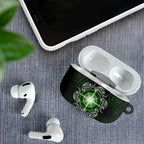 New Zealand Matariki Tupuarangi AirPods Case Maori Moko Green Galaxy