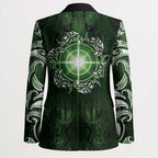 New Zealand Matariki Tupuarangi Blazer Maori Moko Green Galaxy