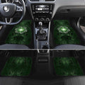 New Zealand Matariki Tupuarangi Car Mats Maori Moko Green Galaxy