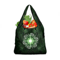 New Zealand Matariki Tupuarangi Grocery Bag Maori Moko Green Galaxy