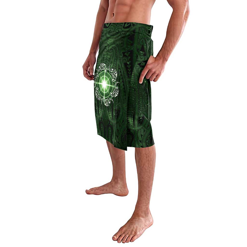 New Zealand Matariki Tupuarangi Lavalava Maori Moko Green Galaxy