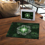 New Zealand Matariki Tupuarangi Puzzle Maori Moko Green Galaxy
