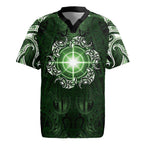 New Zealand Matariki Tupuarangi Rugby Jersey Maori Moko Green Galaxy
