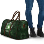 New Zealand Matariki Tupuarangi Travel Bag Maori Moko Green Galaxy